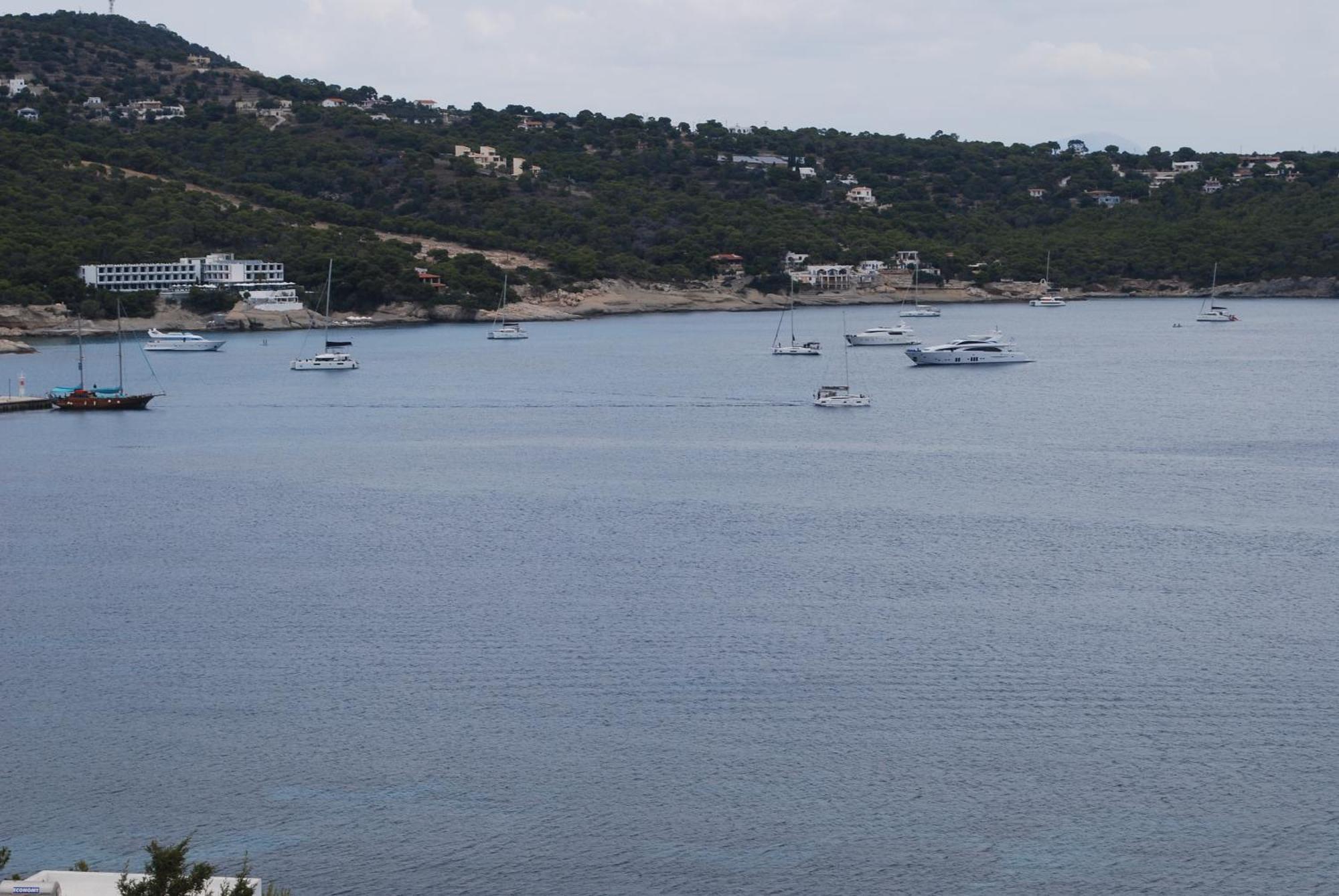 Sunset Rooms Agia Marina  ภายนอก รูปภาพ