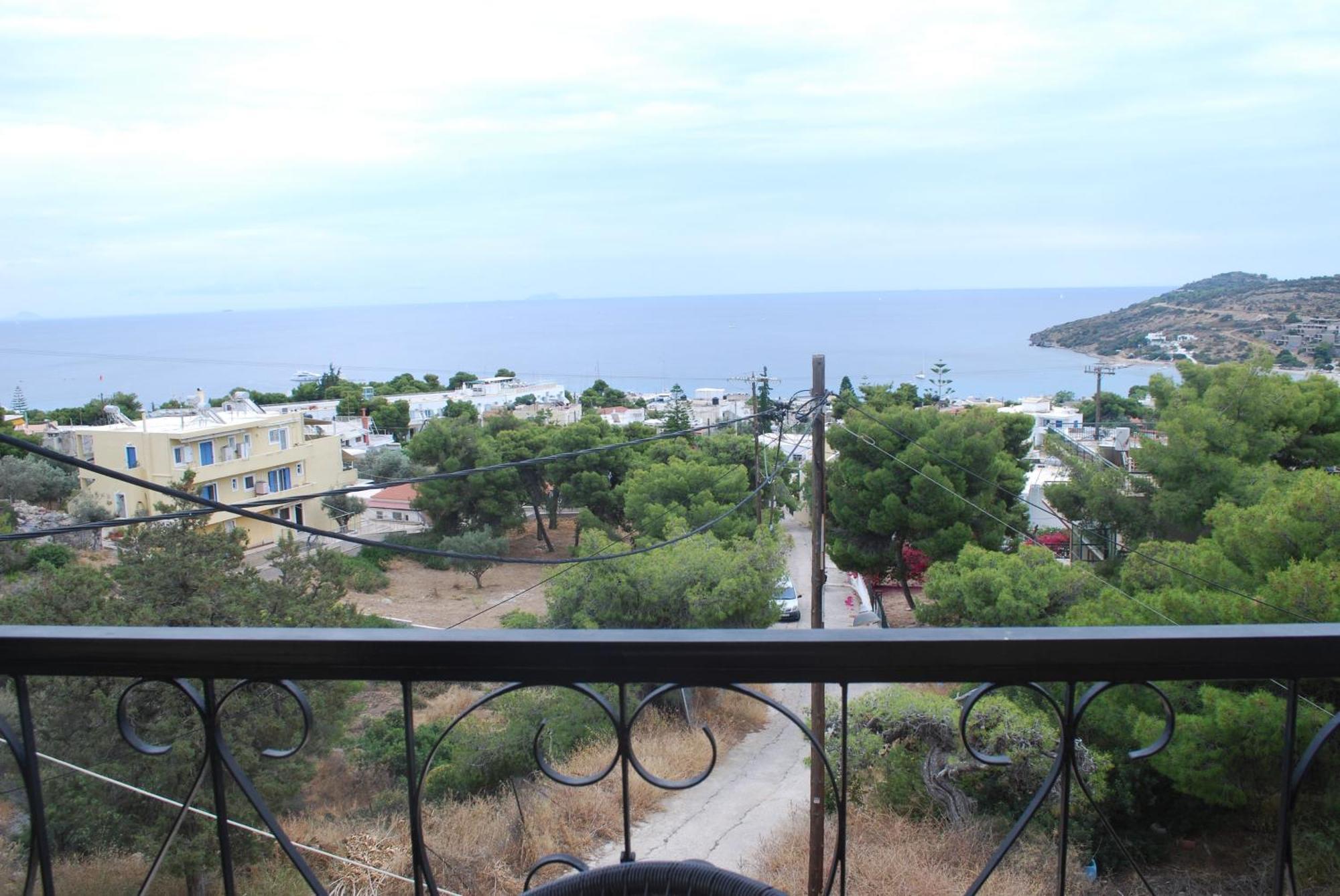 Sunset Rooms Agia Marina  ภายนอก รูปภาพ