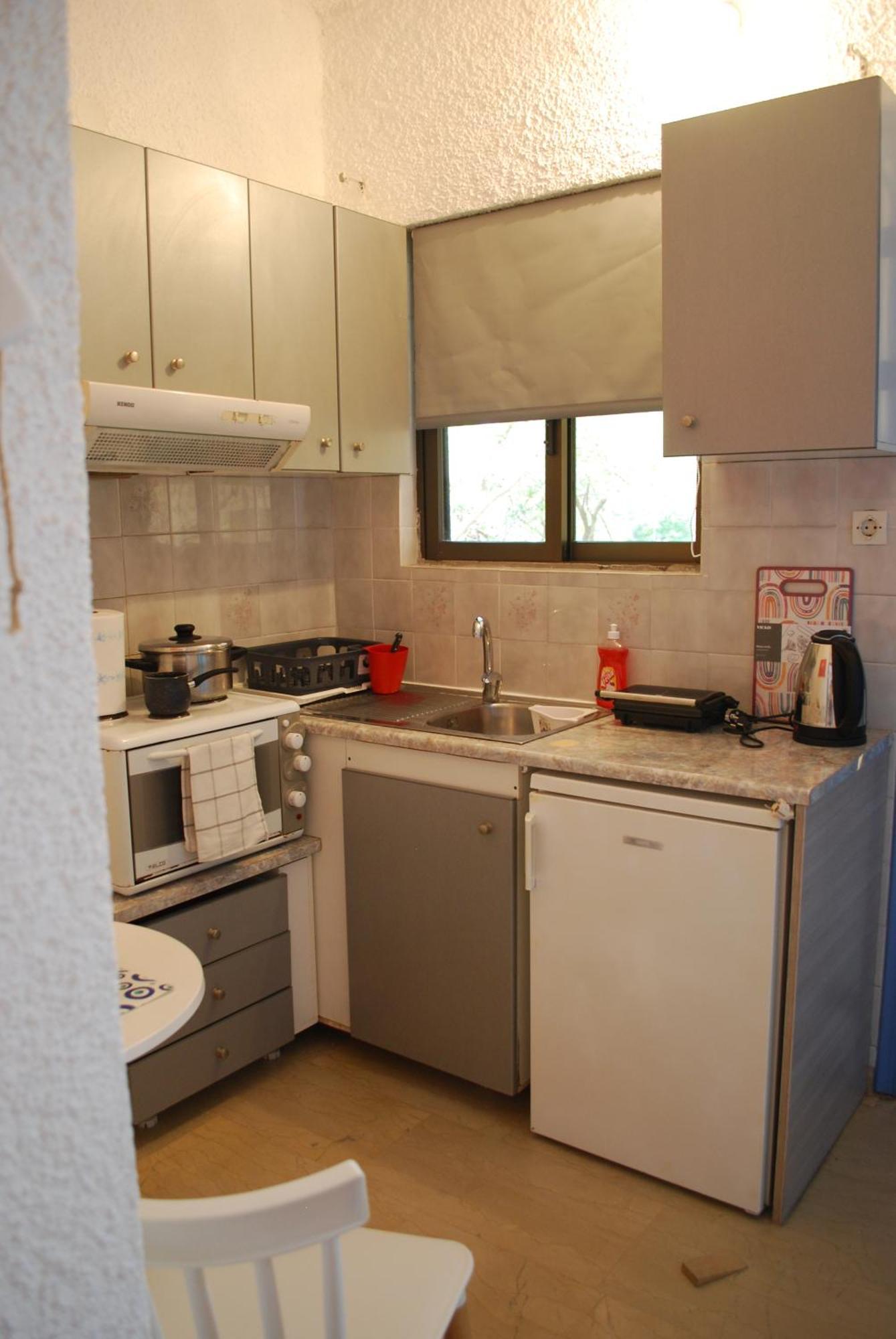 Sunset Rooms Agia Marina  ภายนอก รูปภาพ
