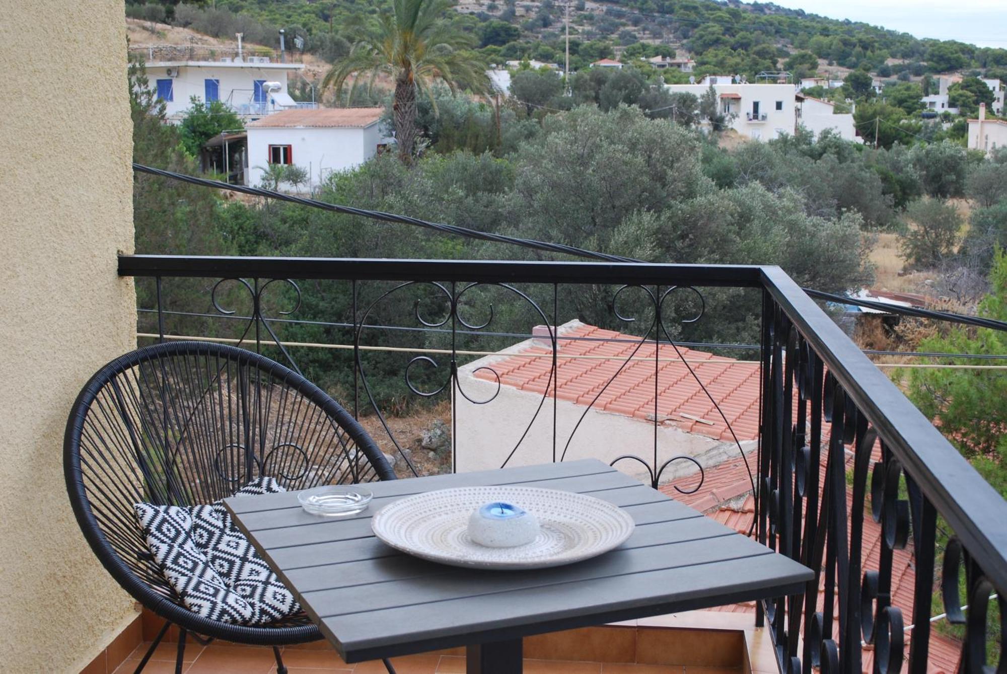 Sunset Rooms Agia Marina  ภายนอก รูปภาพ