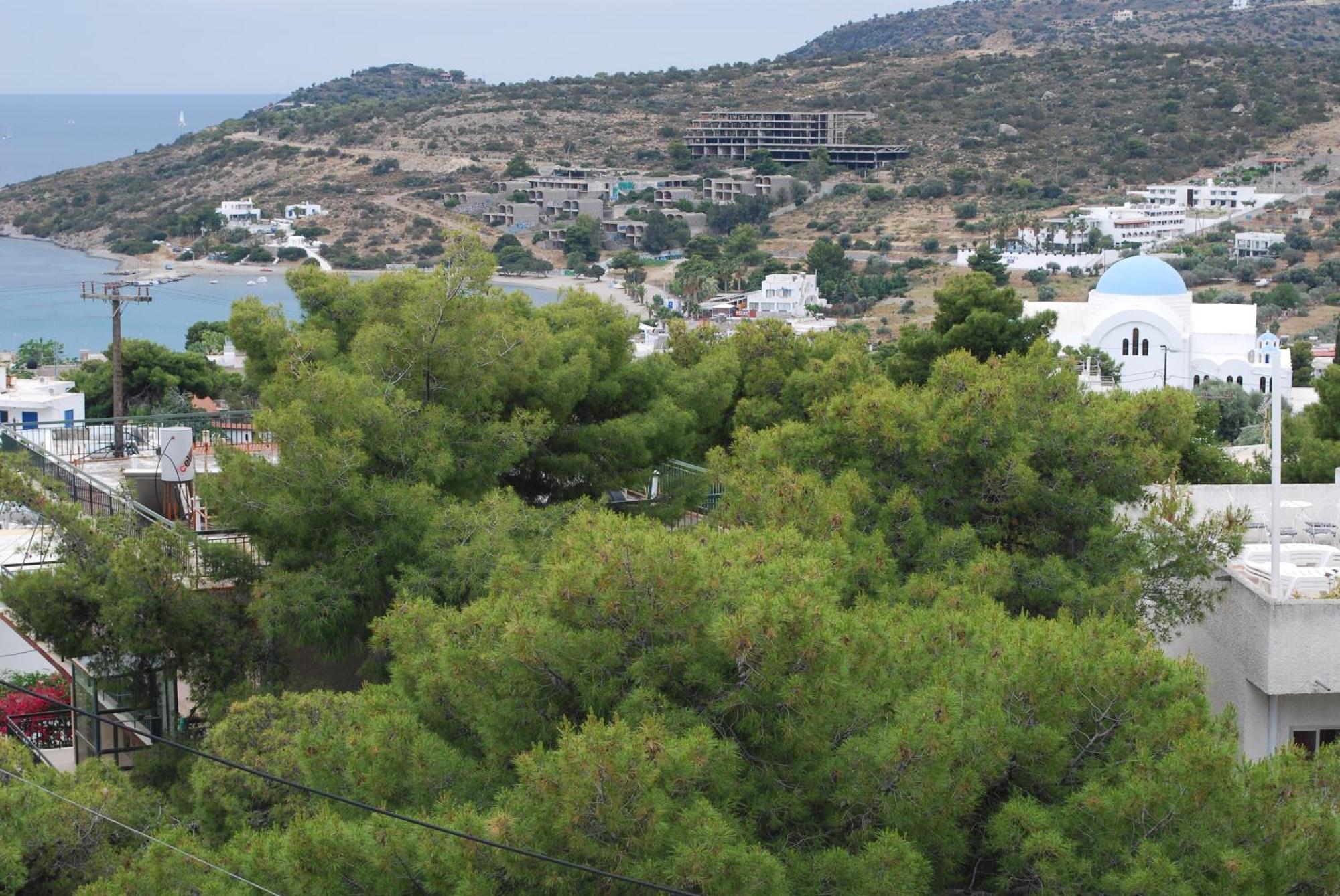 Sunset Rooms Agia Marina  ภายนอก รูปภาพ