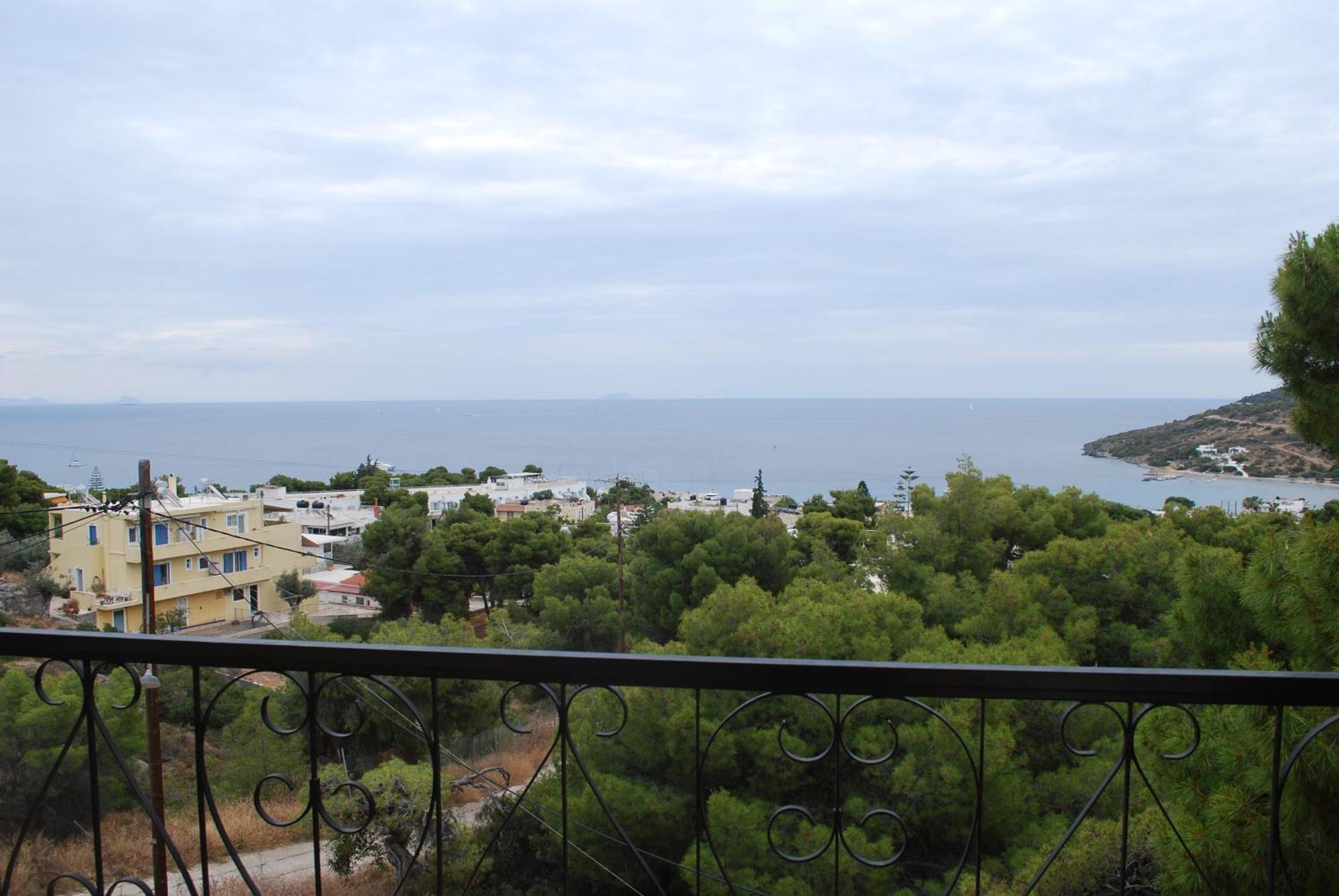 Sunset Rooms Agia Marina  ภายนอก รูปภาพ