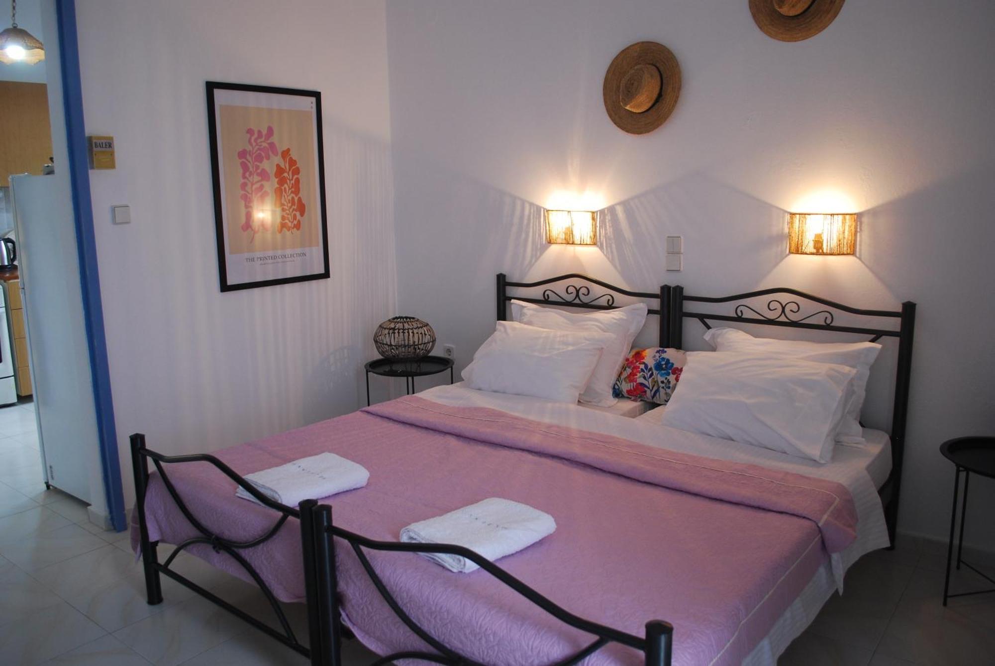 Sunset Rooms Agia Marina  ภายนอก รูปภาพ