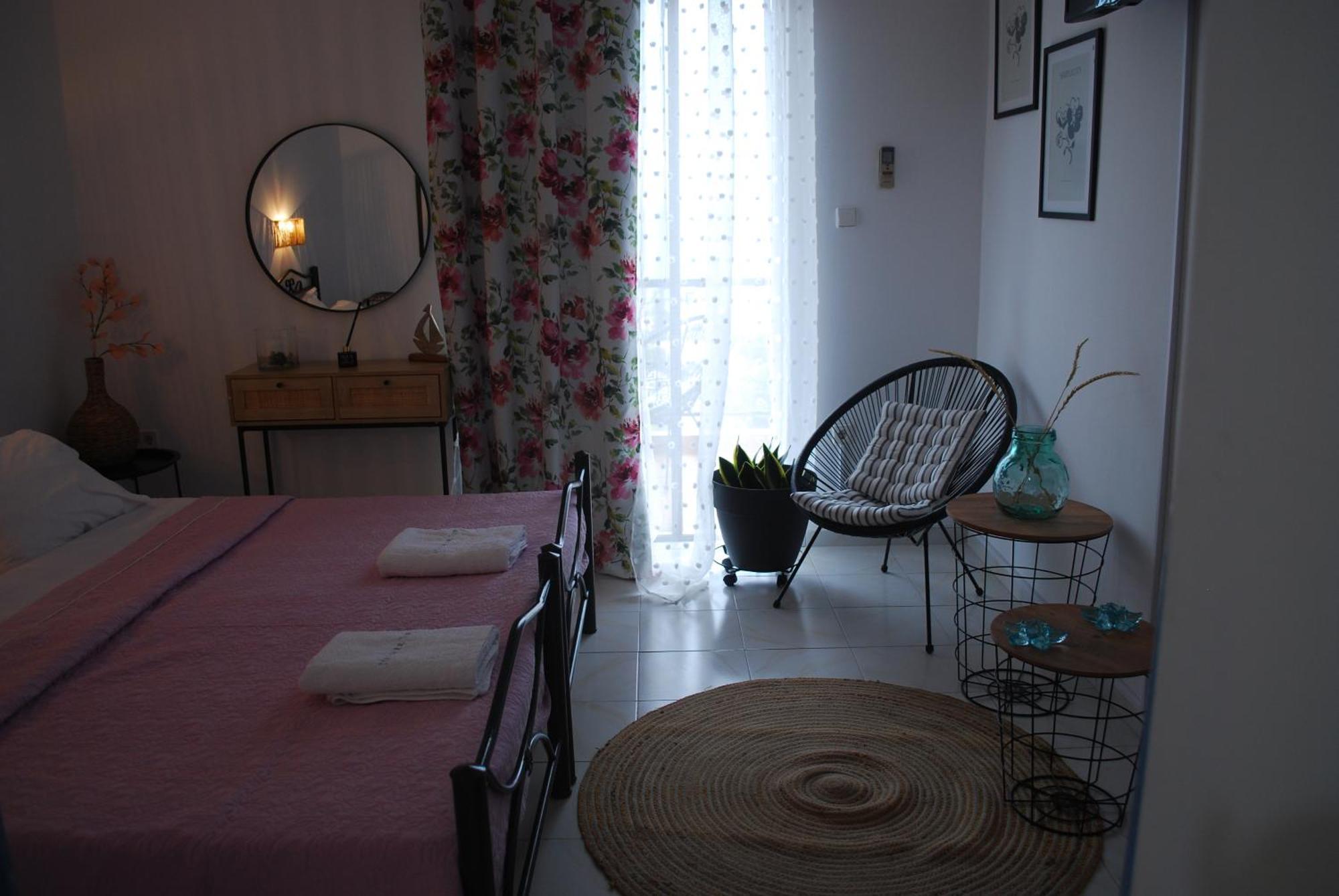 Sunset Rooms Agia Marina  ภายนอก รูปภาพ