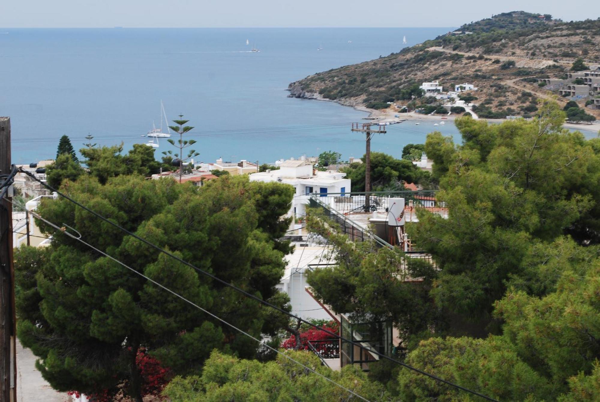 Sunset Rooms Agia Marina  ภายนอก รูปภาพ